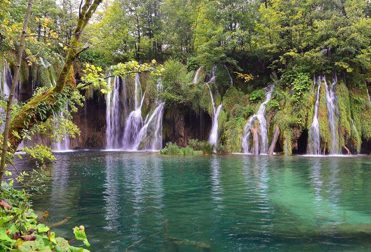 Plitvice Lakes view